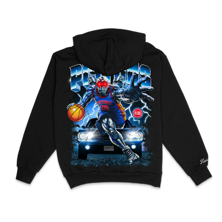 PISTONS HORSEPOWER HOODIE BLACK