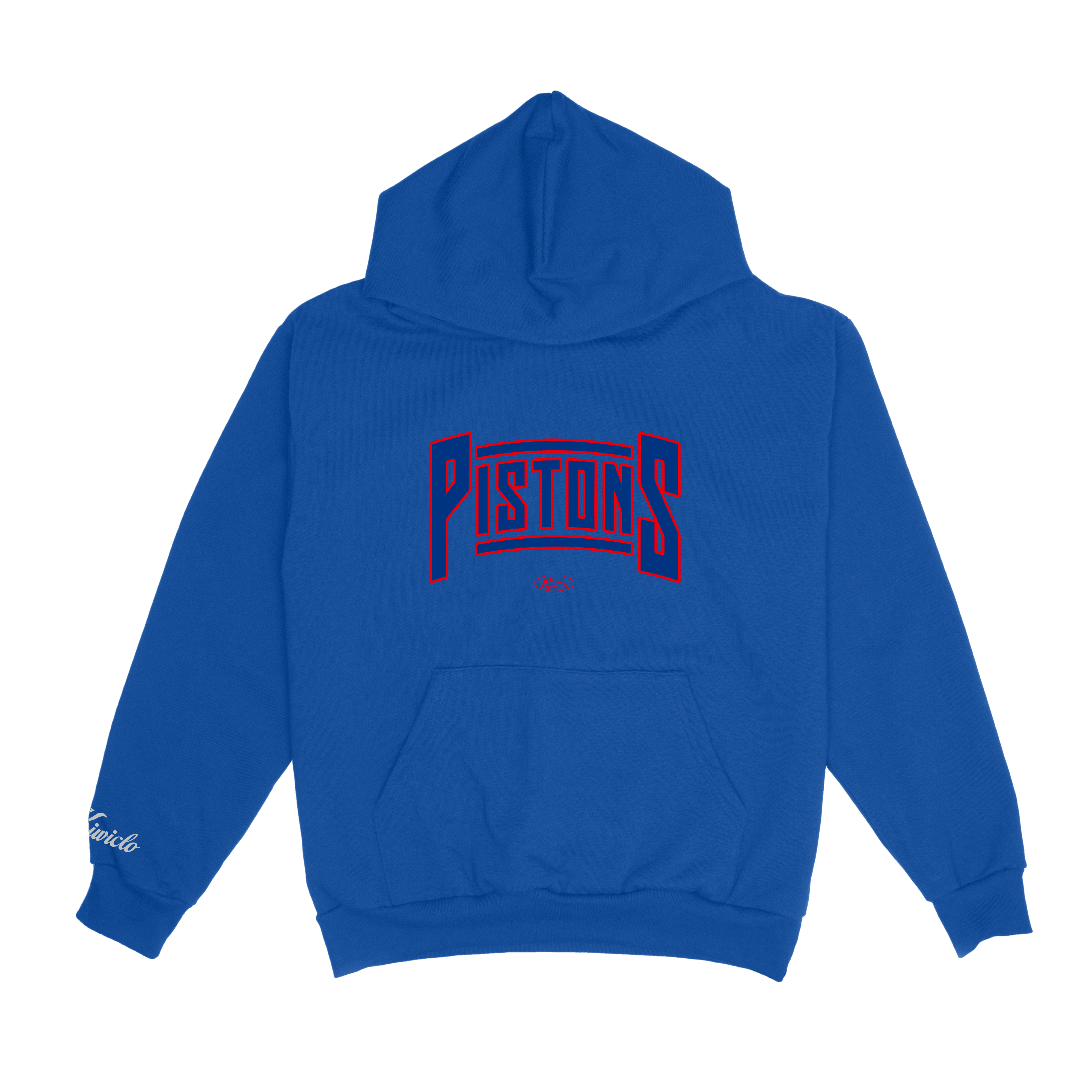 PISTONS HORSEPOWER HOODIE BLUE