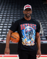 PISTONS GATOR TEE OFF BLACK
