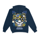 KIDS OF YOST HOCKEY HOODIE NAVY