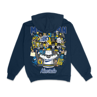 KIDS OF YOST HOCKEY HOODIE NAVY
