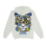 KIDS OF YOST HOCKEY HOODIE OFF WHITE