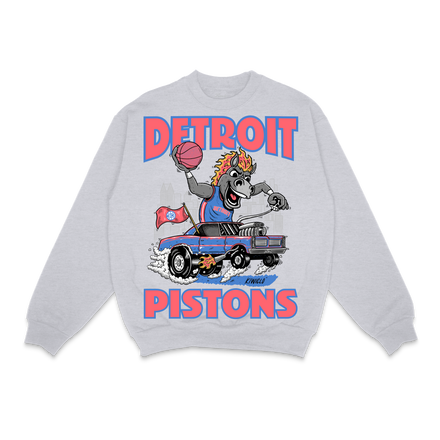 KIDS CARTOON HOOPER CREW ASH