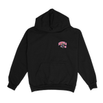 CARTOON HOOPER HOODIE BLACK
