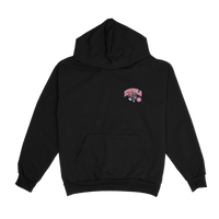CARTOON HOOPER HOODIE BLACK