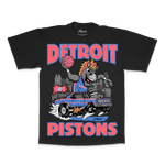 CARTOON HOOPER TEE BLACK