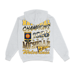 KIDS NATIONAL CHAMPS LOGO BLAST HOODIE ASH