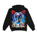 PISTONS GATOR HOODIE BLACK