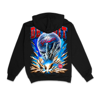 PISTONS GATOR HOODIE BLACK