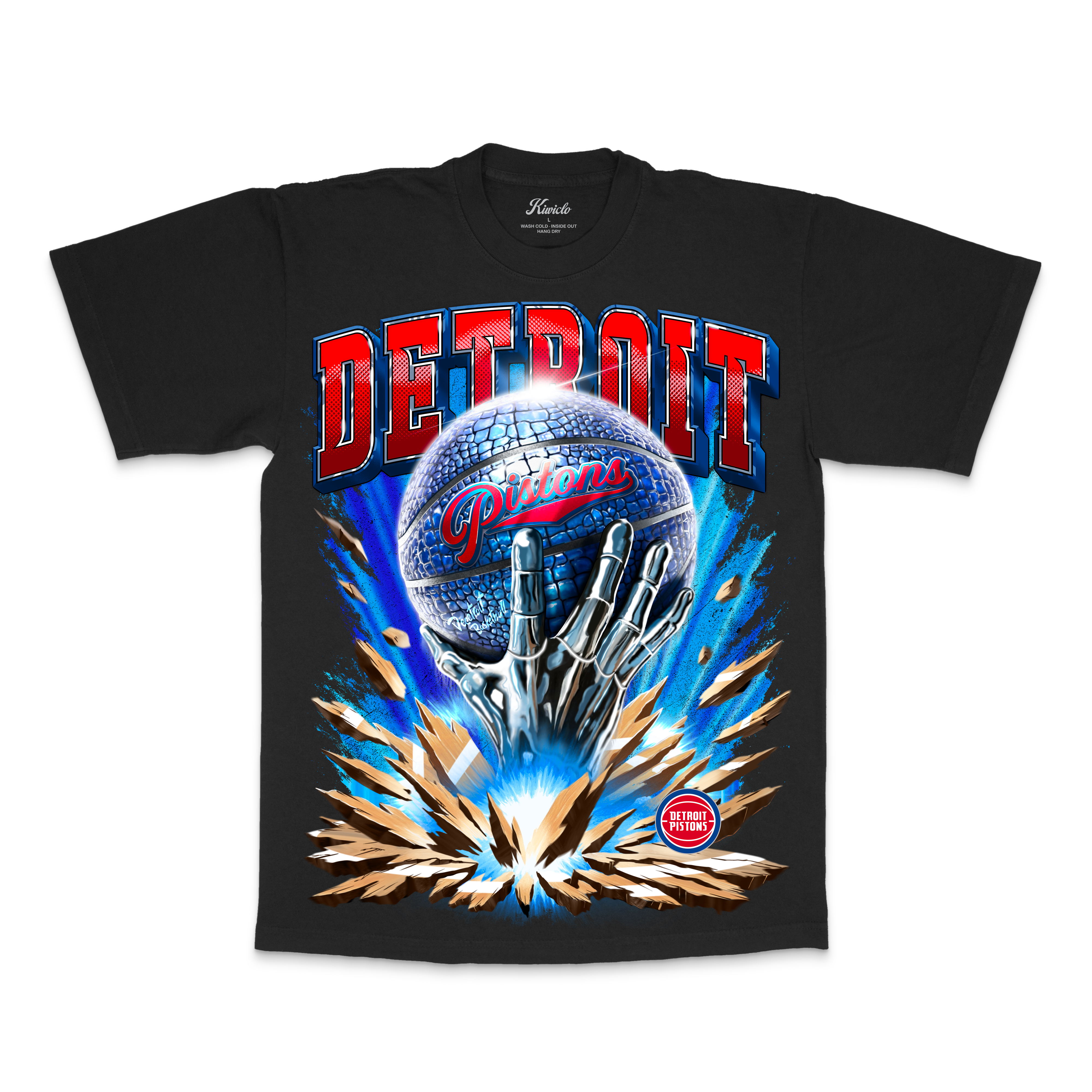 PISTONS GATOR TEE OFF BLACK