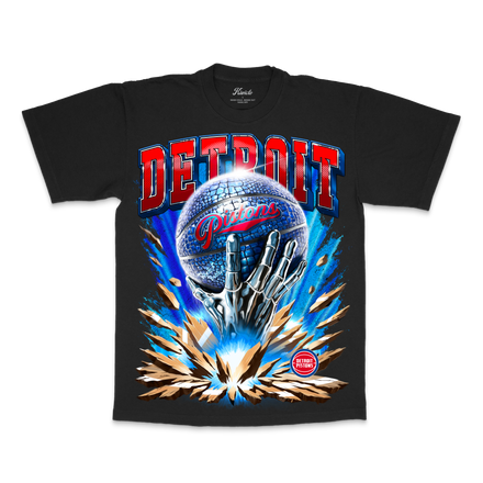 PISTONS GATOR TEE OFF BLACK