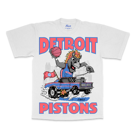 CARTOON HOOPER TEE WHITE