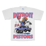 KIDS CARTOON HOOPER TEE WHITE
