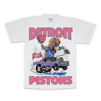 KIDS CARTOON HOOPER TEE WHITE