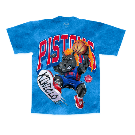 HOOPER SLAM TEE OIL BLUE