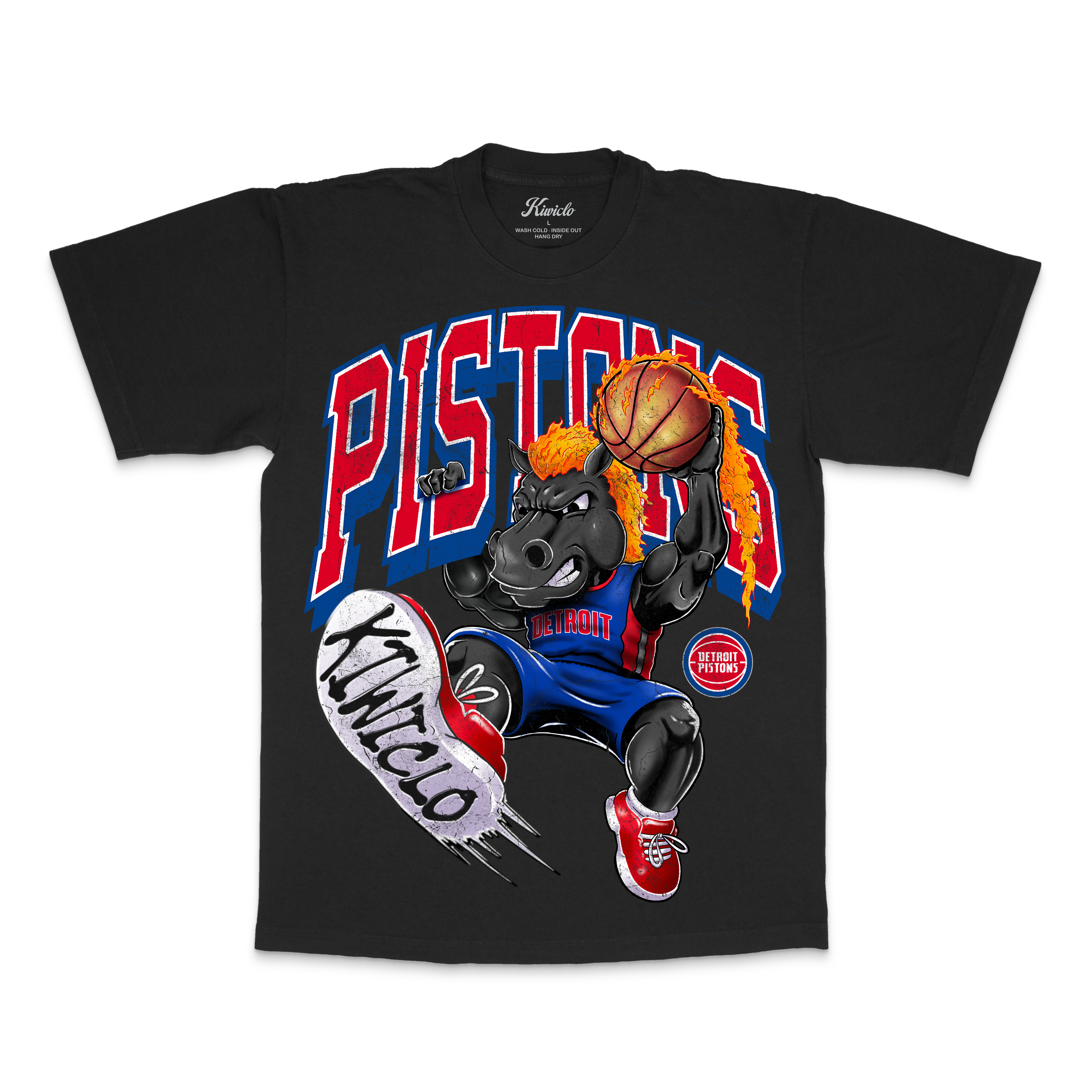 KIDS HOOPER SLAM TEE BLACK