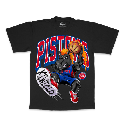 KIDS HOOPER SLAM TEE BLACK