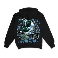 KIDS RETRO SPARTAN HOCKEY HOODIE BLACK