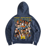 CARICATURE CHAMPS HOODIE OIL NAVY