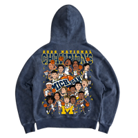 CARICATURE CHAMPS HOODIE OIL NAVY