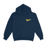 MICHIGAN RETRO HOCKEY HOODIE NAVY