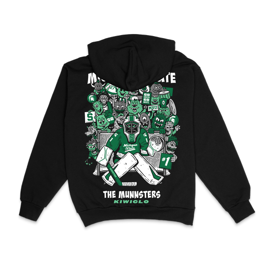 MUNNSTERS HOODIE BLACK