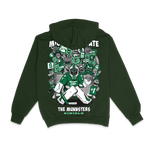 MUNNSTERS HOODIE GREEN