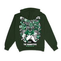 MUNNSTERS HOODIE GREEN