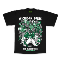 KIDS MUNNSTERS TEE BLACK