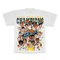 CARICATURE CHAMPS TEE WHITE