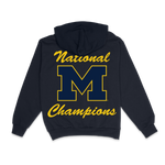 MICHIGAN CHAMPS ESSENTIAL HOODIE NAVY