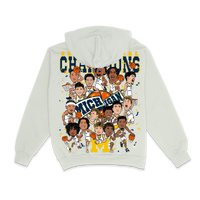 CARICATURE CHAMPS HOODIE OFF WHITE