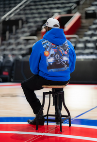 PISTONS HORSEPOWER HOODIE BLUE