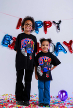 KIDS HOOPER SLAM TEE BLACK