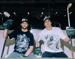 RETRO SPARTAN HOCKEY TEE WHITE