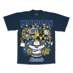(KIDS) KIDS OF YOST HOCKEY TEE NAVY