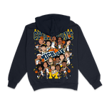 CARICATURE CHAMPS HOODIE NAVY